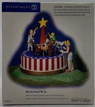 Load image into Gallery viewer, Animated Dept 56- Snow Village "Merrily Round We Go"