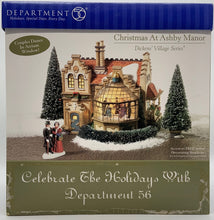 Load image into Gallery viewer, Retired Department 56- Dickens' Village "Christmas at Ashby Manor"