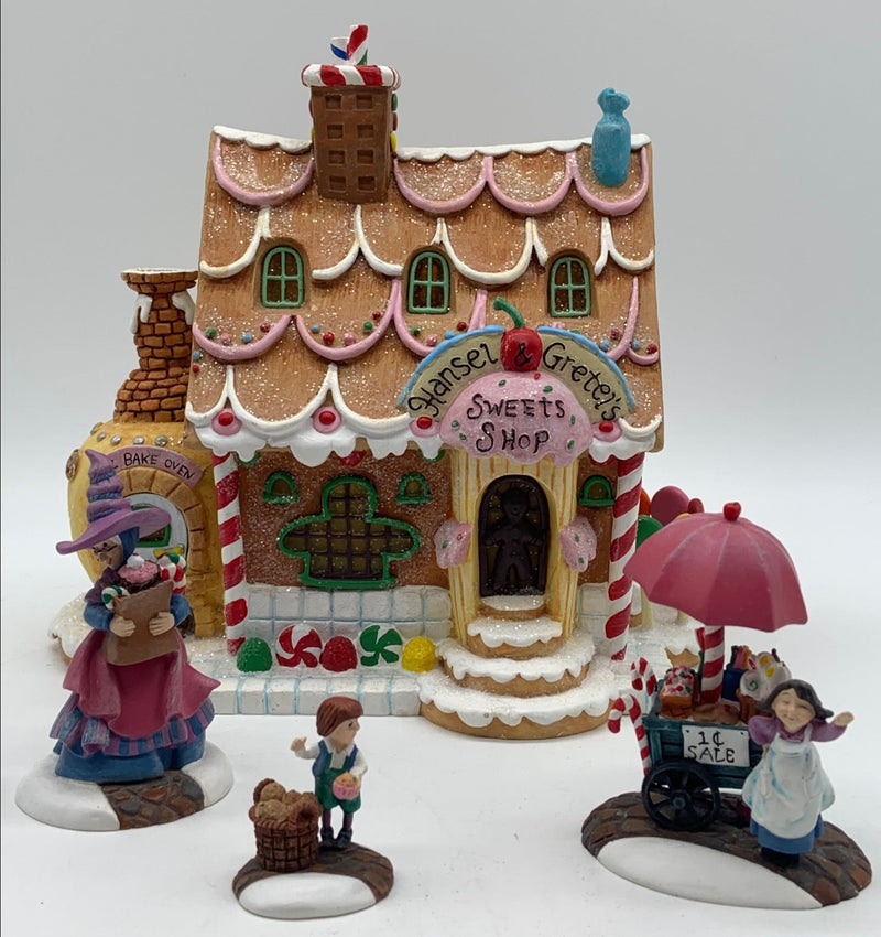 Dept 56- Storybook Village Collection "Hansel and Gretel's Sweet Shop"