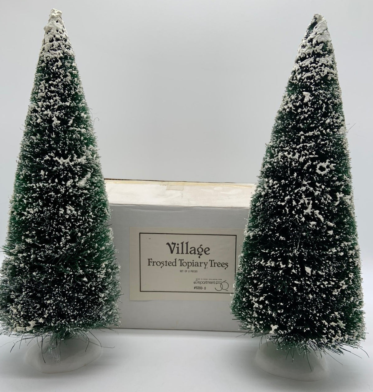 Dept 56- Village Accessories "Village Topiary Trees"