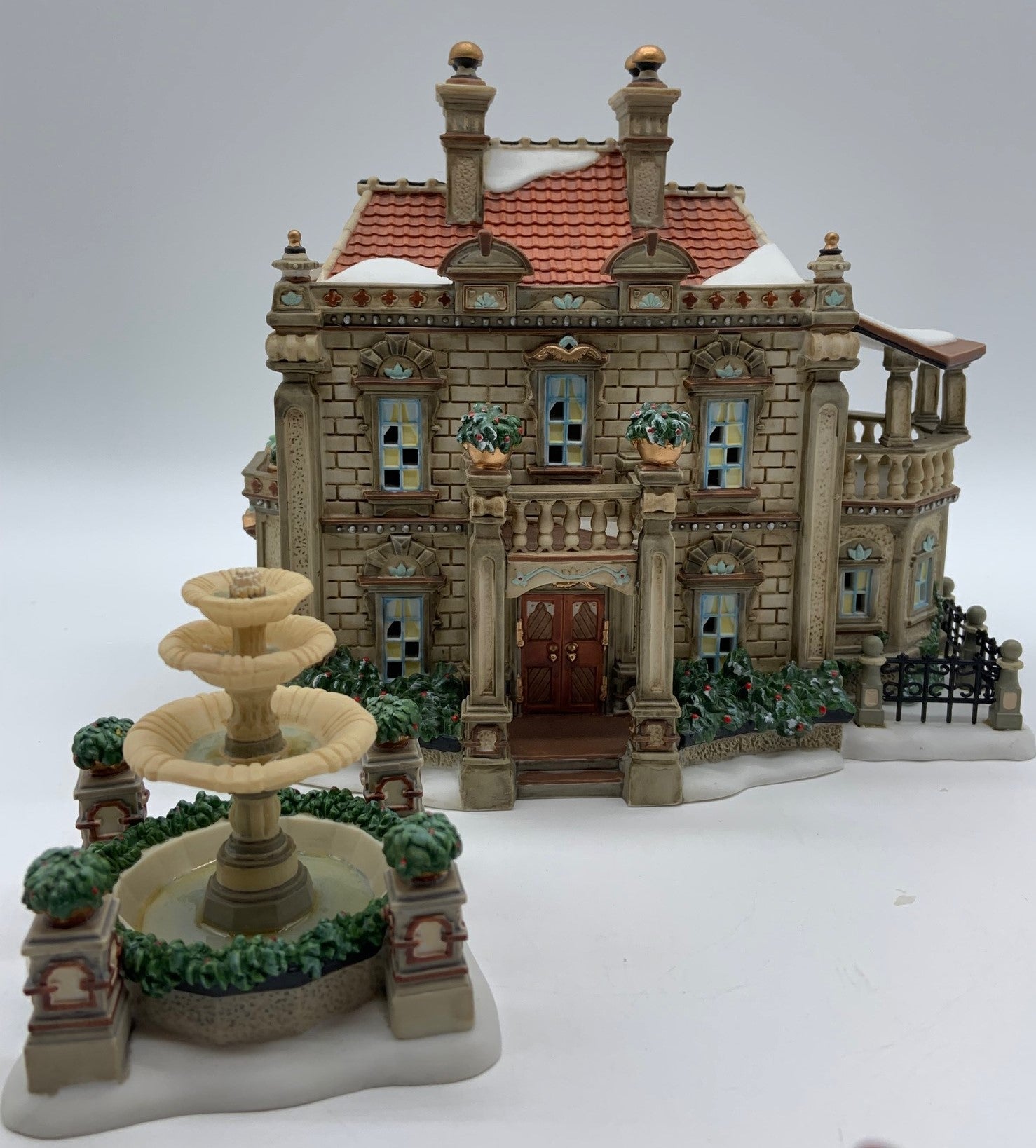 Dept 56 Dickens Village 'Big Three' The Mill, Chesterton Manor, Norman  Church