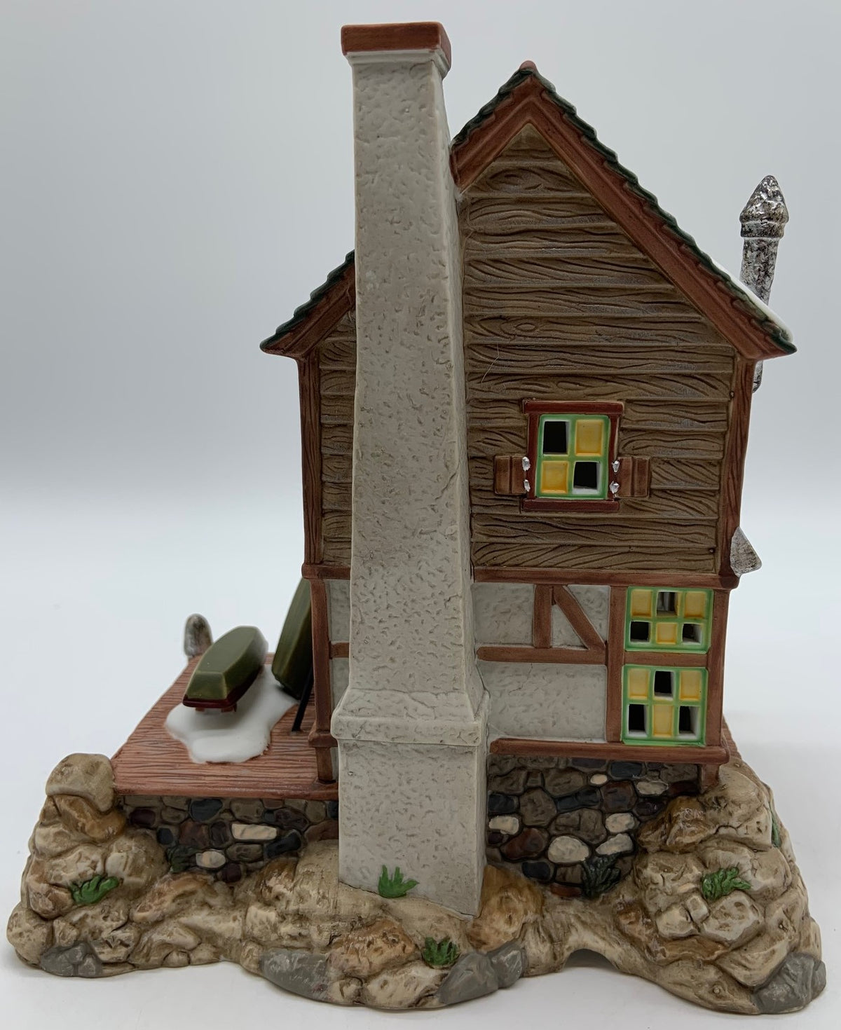 Retired Dept 56- Dickens' Village "Regent's Park Punt Rental"