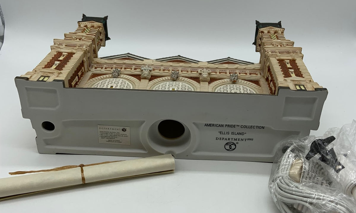 Department 56- American Pride Collection "Ellis Island"