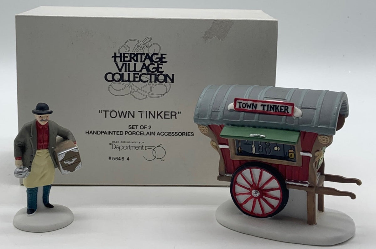 Dept 56- New England Village "Town Tinker"