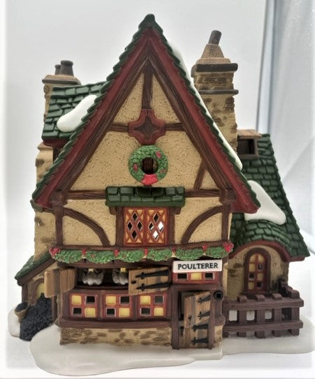 Dept 56- Dickens' Village "Leacock Poulterer"