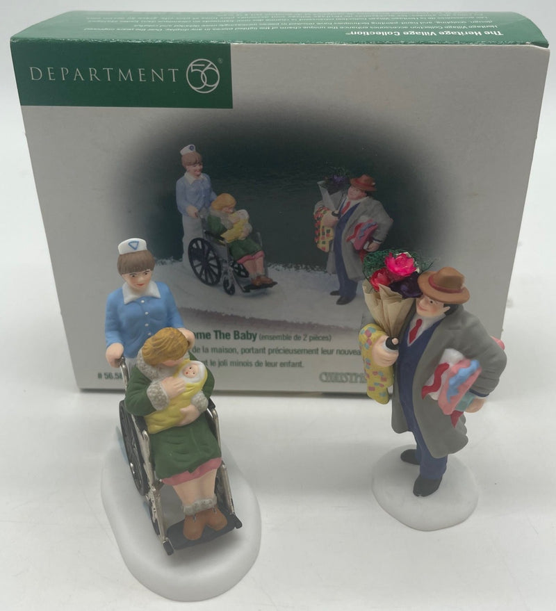 Dept 56- Christmas in the City "Bringing Home the Baby"