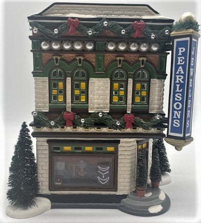 Dept 56- Snow Village "Pearlson's Jewelry"