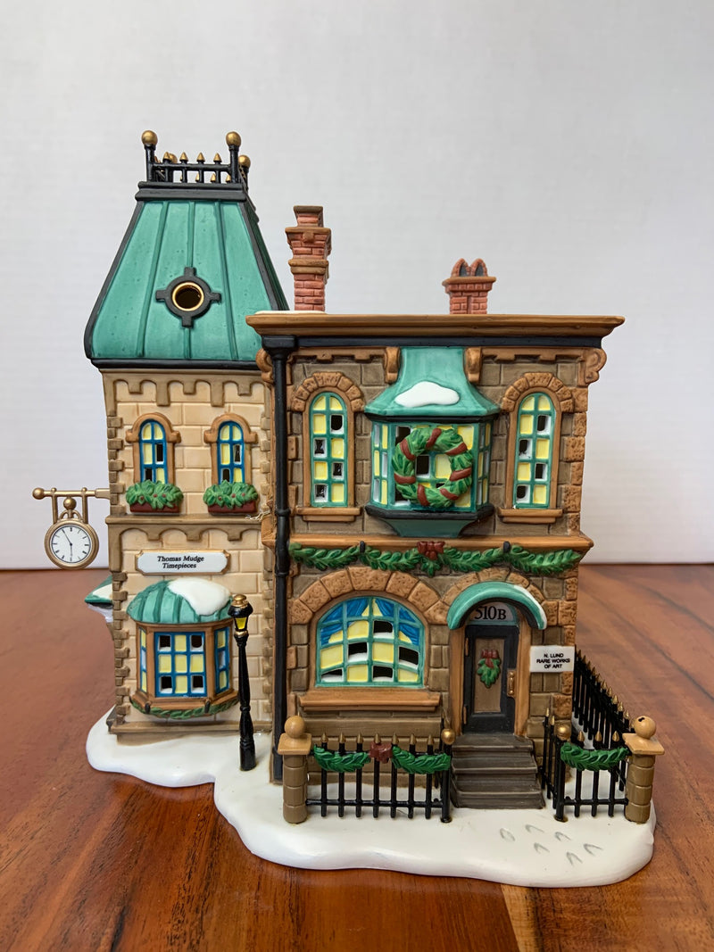 Department 56 Dickens' Village Thomas Mudge Timepieces