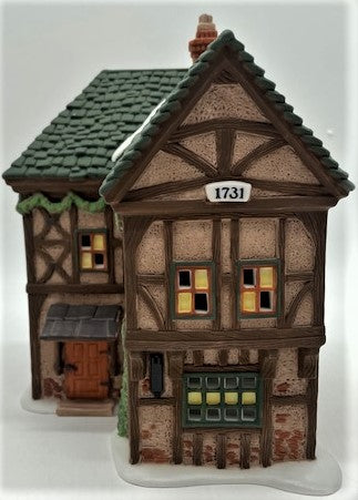 Dept 56- Dickens' Village "T. Puddlewick Spectacle Shop"