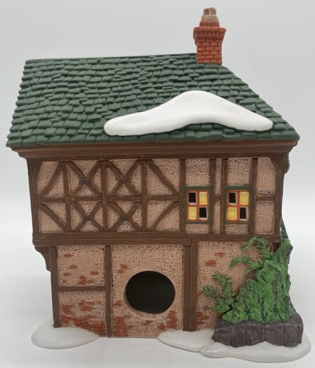 Retired Dept 56- Dickens' Village "T. Puddlewick Spectacle Shop"