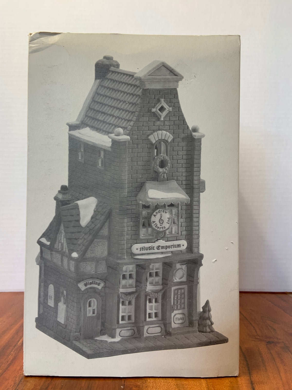 Retired Department 56 Christmas in the City Music Emporium