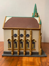 Load image into Gallery viewer, Department 56 All Saints Corner Church side