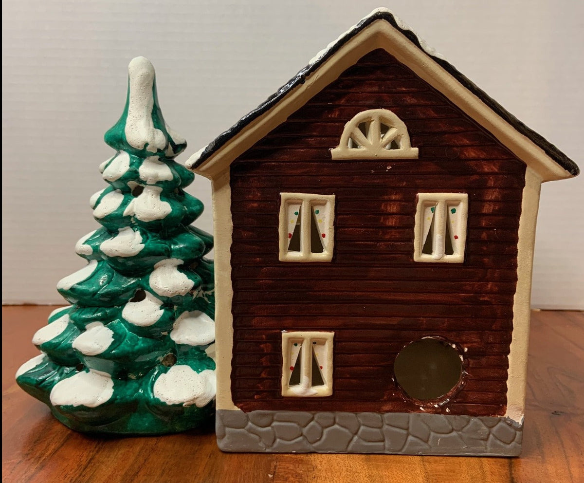 Department 56 Snow Village Ridgewood back