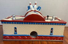 Load image into Gallery viewer, Department 56 Snow Village Bowling Alley back