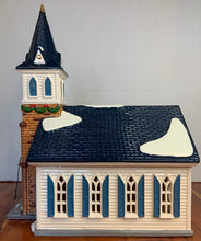 Load image into Gallery viewer, Dept 56 Snow Village Wedding Chapel side
