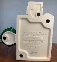 Load image into Gallery viewer, Dept 56 Snow Village Wedding Chapel bottom