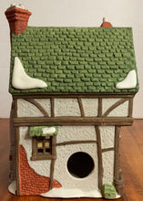 Load image into Gallery viewer, Department 56 Dickens' Village T. Wells Fruit and Spice Shop back