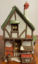 Load image into Gallery viewer, Dept 56 Dickens' Village T. Wells Fruit and Spice Shop side