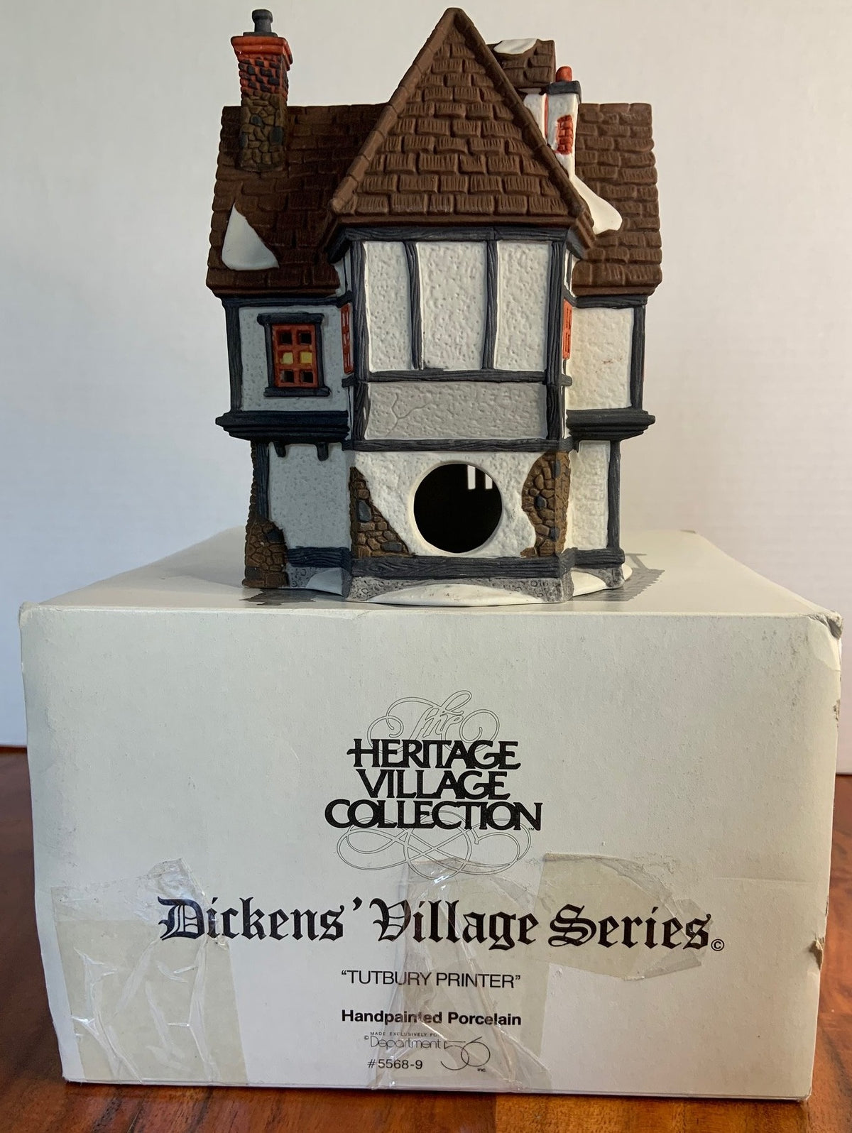 Retired Dept 56 Tutbury Printer