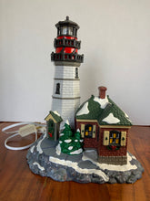 Load image into Gallery viewer, Department 56 Snow Village Christmas Cove Lighthouse
