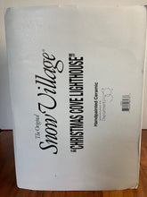 Load image into Gallery viewer, Retired Dept 56 Snow Village Christmas Cove Lighthouse