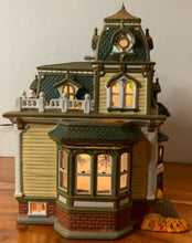 Load image into Gallery viewer, Department 56 Halloween Haunted Mansion side