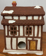 Load image into Gallery viewer, Dickens' Village Golden Swan Baker back