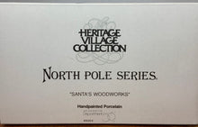 Load image into Gallery viewer, Retired Department 56 North Pole Series Santa's Woodworks