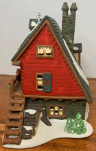 Load image into Gallery viewer, Department 56 North Pole Santa's Workshop side