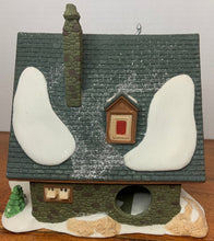 Load image into Gallery viewer, Department 56 North Pole Santa's Woodworks back
