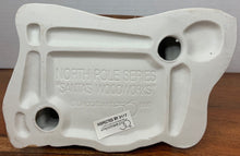 Load image into Gallery viewer, Department 56 North Pole Series Santa's Woodworks bottom