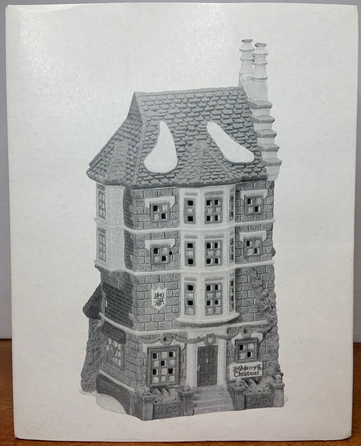 Retired Dept 56 Dickens Village Nephew Fred's Flat