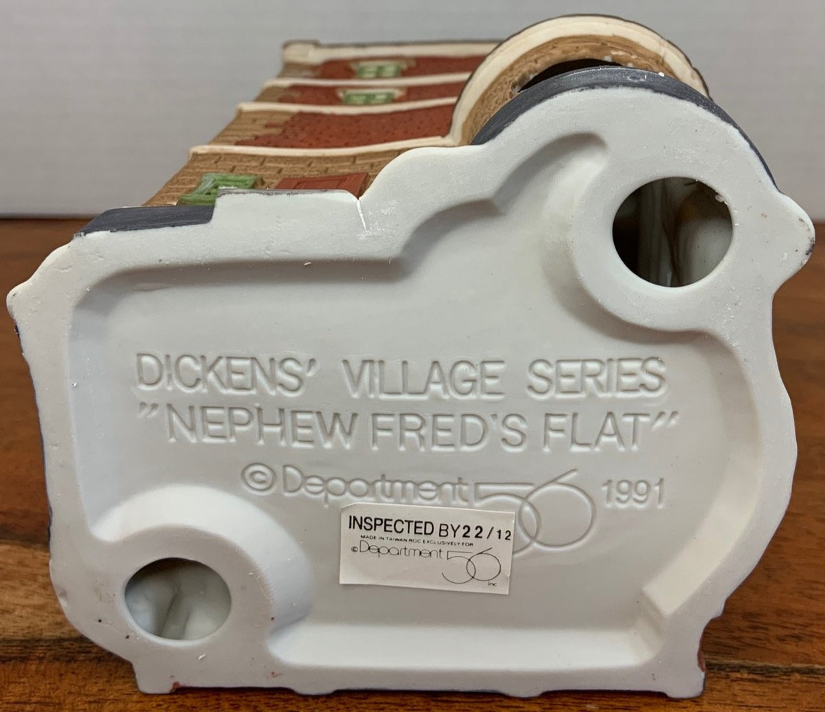 Dept 56 Nephew Fed's Flat