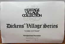 Load image into Gallery viewer, Retired Department 56 Dickens' Village Cobb Cottage