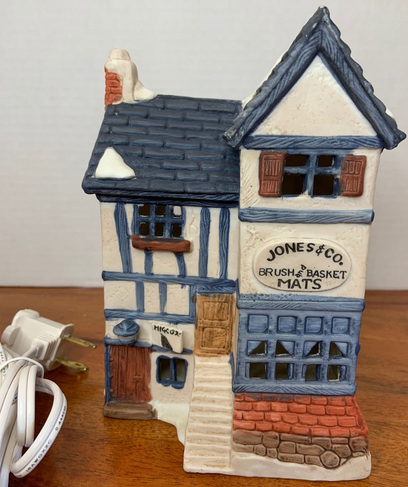 Dept 56 Jones & Co. Brush and Basket Shop