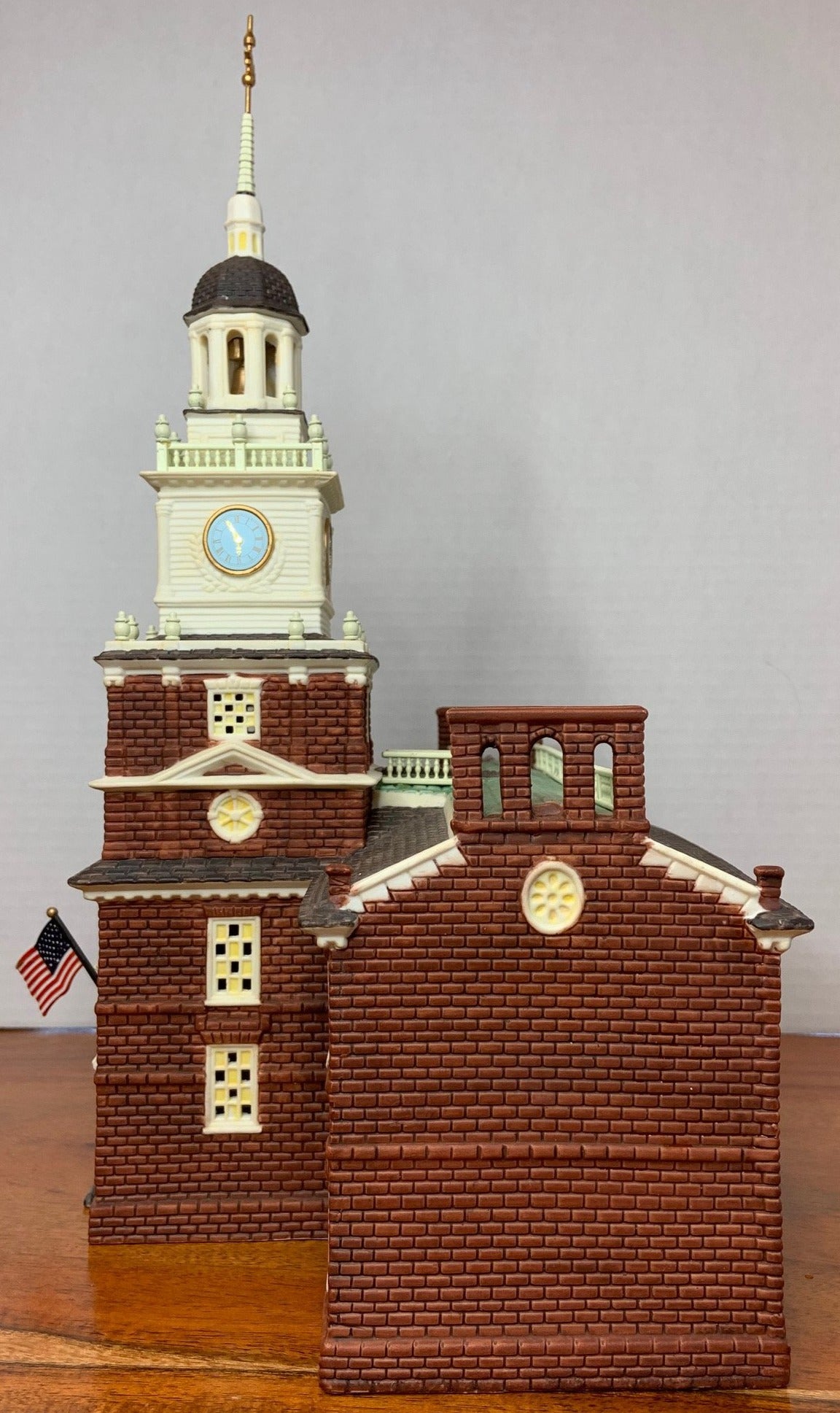 Dept 56 Independence Hall side