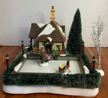 Load image into Gallery viewer, Dept 56- Dickens' Village "London Skating Club" side