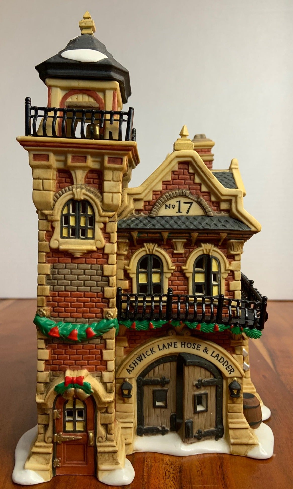 retired Department 56- Dickens' Village "Ashwick Lane Hose & Ladder"