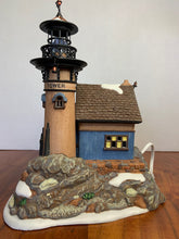 Load image into Gallery viewer, Dept 56- Dickens' Village "Lynton Point Tower" side