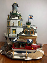 Load image into Gallery viewer, Department 56- Snow Village "Candlerock Lighthouse Restaurant"