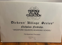 Load image into Gallery viewer, Retired Department 56- Dickens' Village "Wackford Squeers Boarding School"