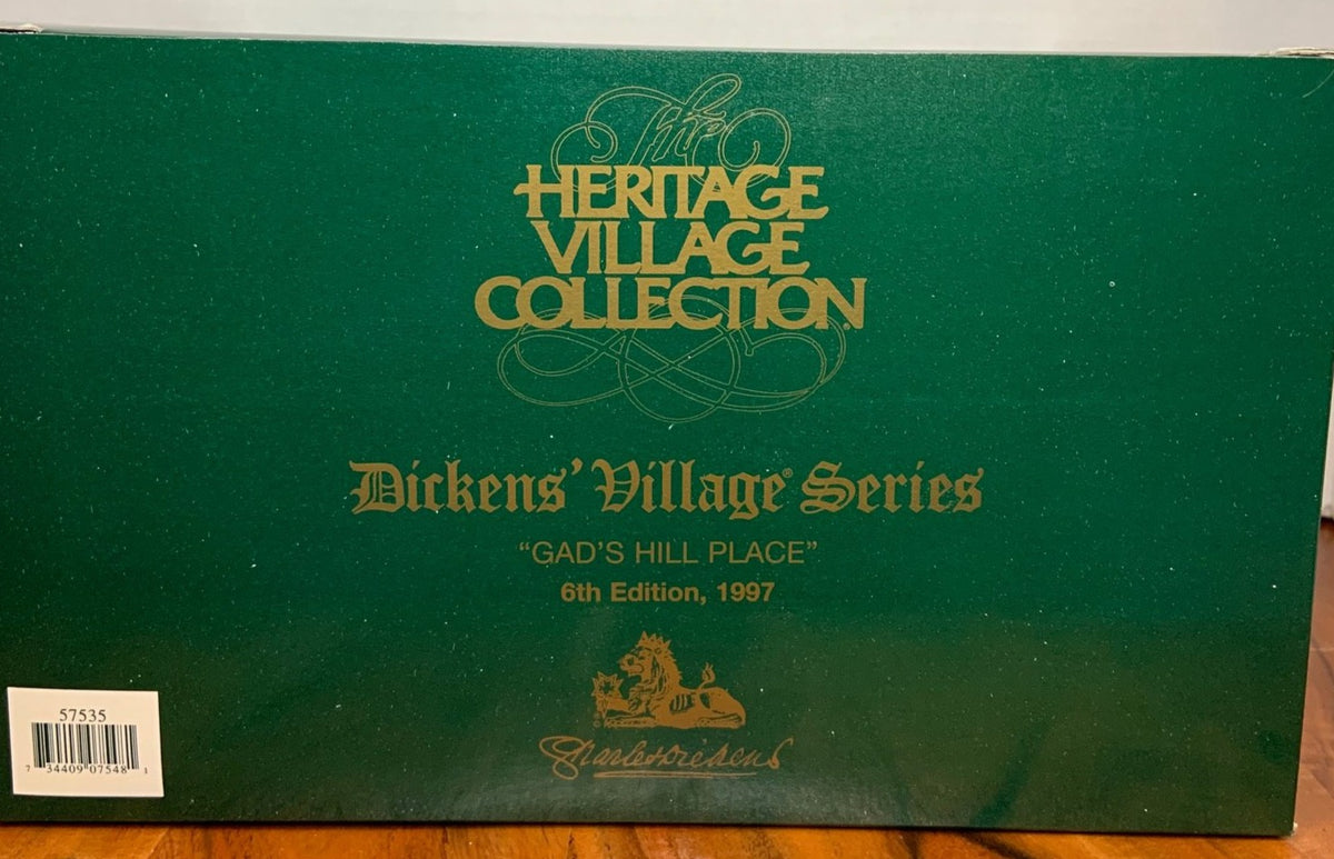 Department 56- Dickens' Village "Gad's Hill Place"