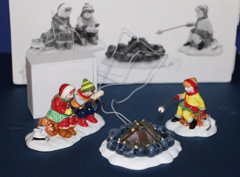 Dept 56 Snow Village "Marshmallow Roast"
