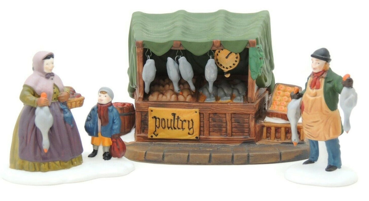 Department 56- Dickens' Village "Poultry Market"