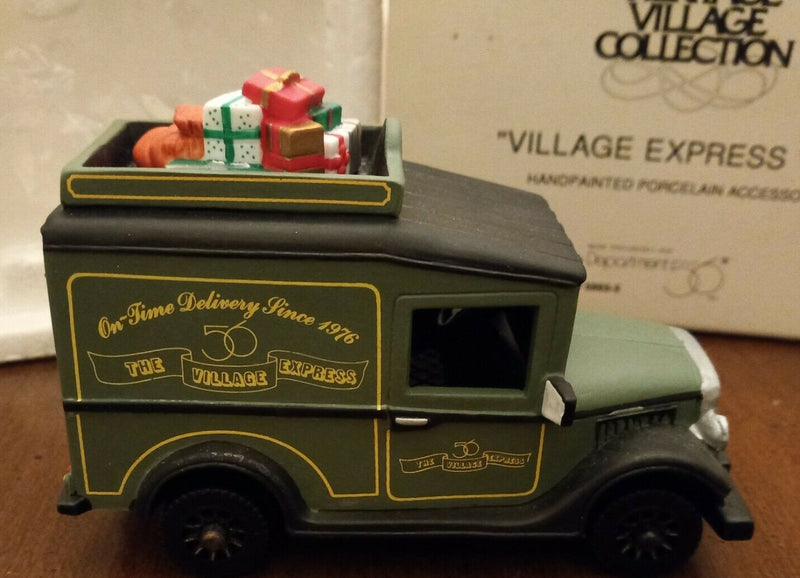 Dept 56- Christmas in the City "Village Express Van"