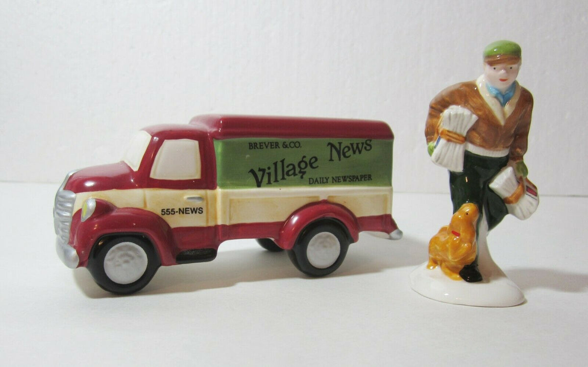 Department 56- Snow Village "Village News Delivery"