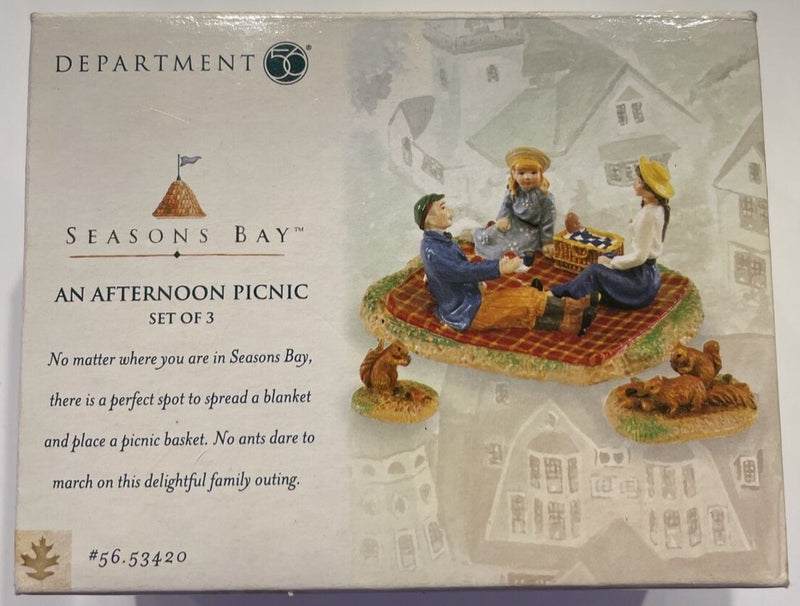 Dept 56- Seasons Bay "An Afternoon Picnic"