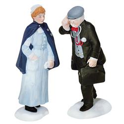 Dept 56- Christmas in the City "City Professions- Doctor and Nurse"