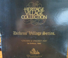 Load image into Gallery viewer, Department 56- Dickens' Village Crown and Cricket Inn