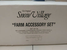 Load image into Gallery viewer, Department 56- Snow Village "Farm Accessory Set"